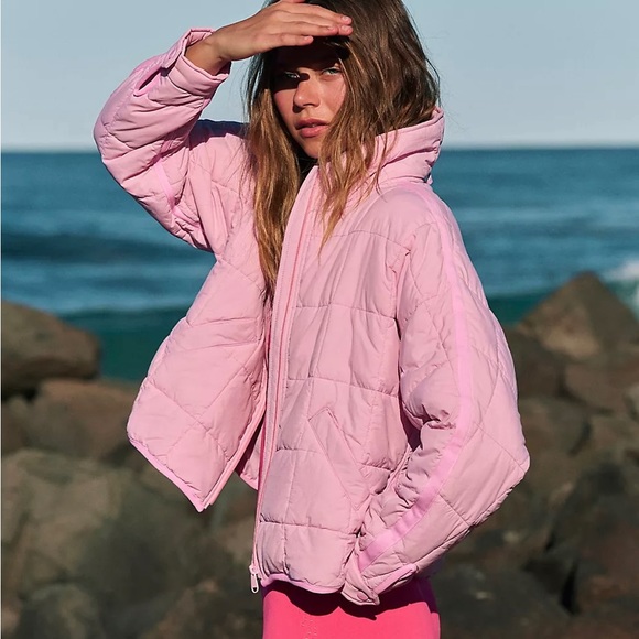 Pink ‘Pippa’ Packable Puffer Jacket - S - Picture 2 of 6